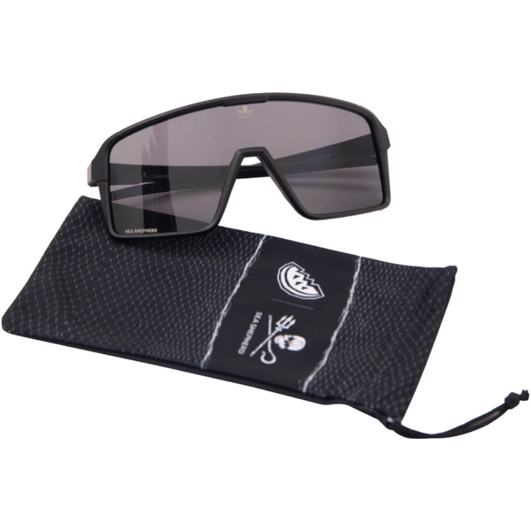 2026  Melon  X Sea Shepherd Kingpin Polarisierte Sonnenbrille 2502011002   Black  / Rauchfarben